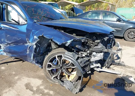 2020 BMW X3 M Competition z USA, uszkodzony, nr VIN 5YMTS0C05L9B93646